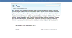 Desktop Screenshot of netpreserve.com